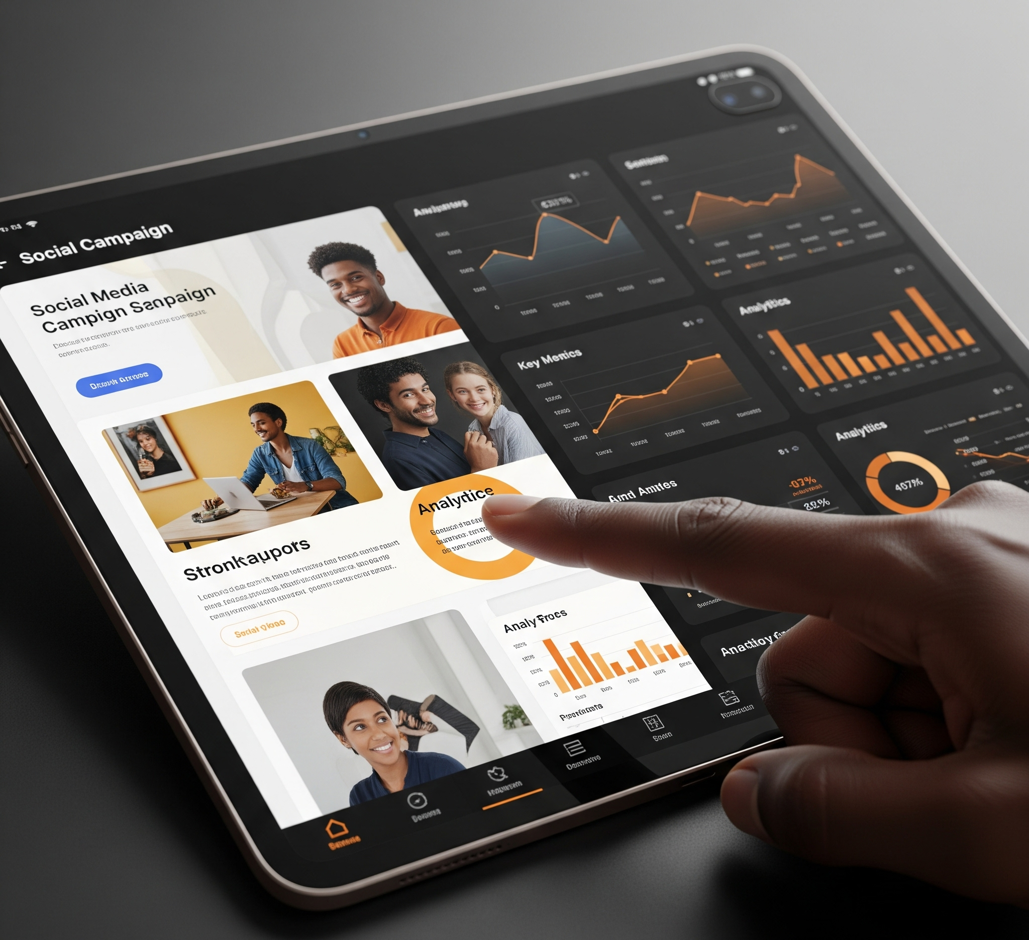 Marketing visual